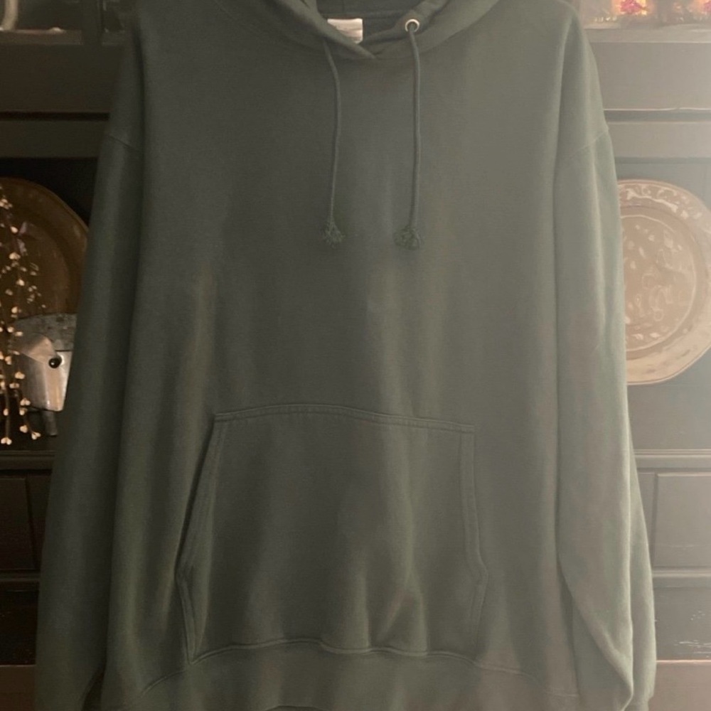 Women’s Green Hoodie ( L )
